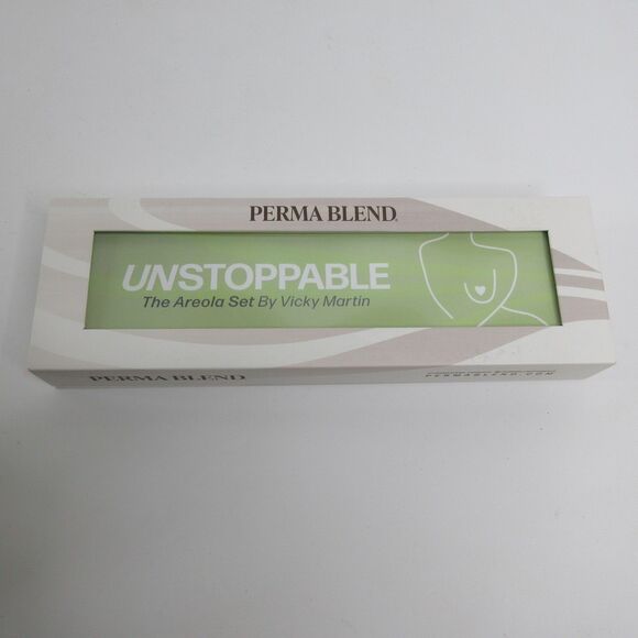 Perma Blend Luxe Unstoppable Areola Set Vicky Martin Pigments Ink 8 x 0.5OZ/15ML - Picture 1 of 8